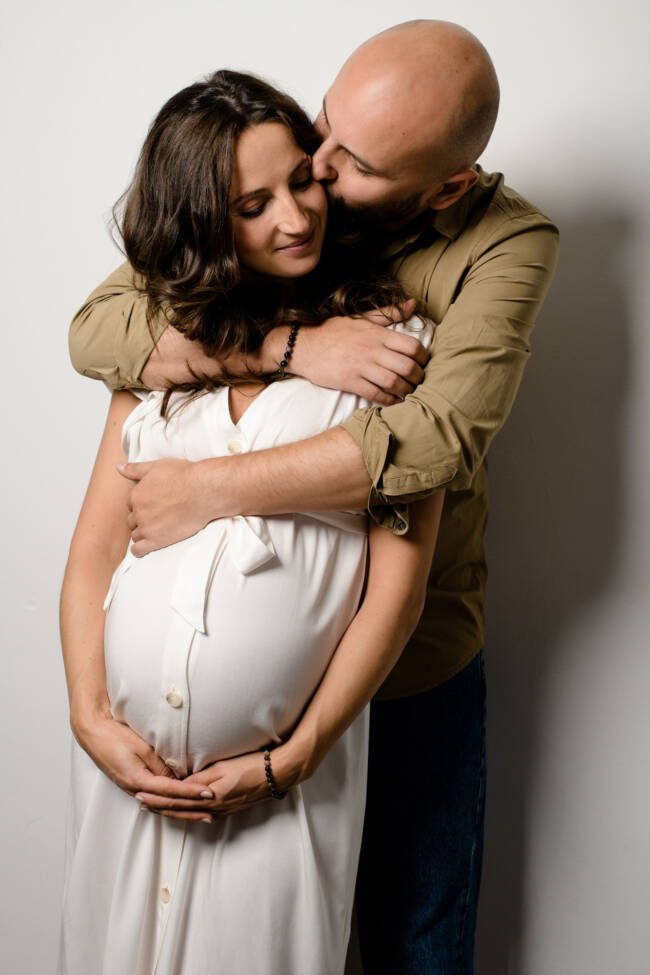 Babybauch im Studio Koeln